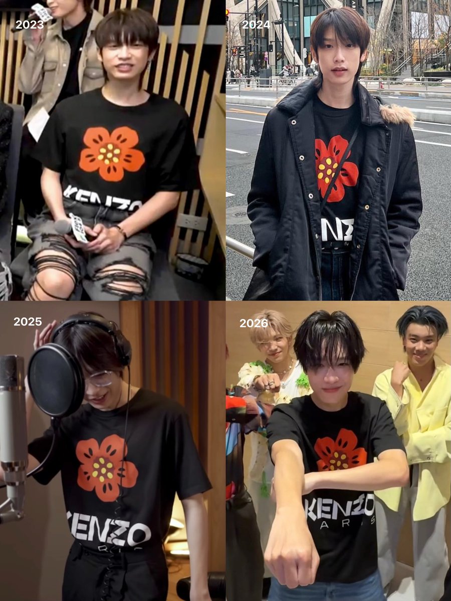 bunienice's tweet photo. เสื้อตัวเดิม ยังใส่จริงใช้จริงมา 4 ปีติด และคิดว่าคงหยิบมาใส่อีกเรื่อยๆแมทช์ได้อีกหลายลุคแหนะ น่ารักมั้ยค้าพี่เคนโซ่ ถ้าน้องเน็กซ์ไม่ใช่เด็กที่รักพี่เคนโซ่ที่สุด! 😘❤️

#NEXnattakit 
#KENZO #KENZONIGO https://t.co/hMtaRC8fv4