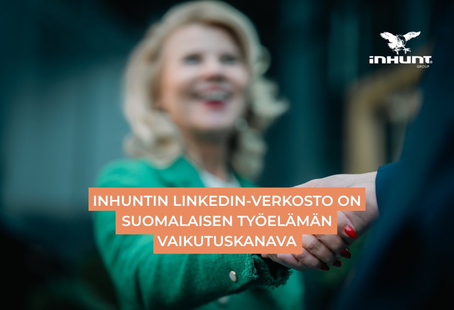 InHuntGroup's tweet photo. InHuntin LinkedIn-yhteisö kasvaa vauhdilla, ja sisältöjämme seuraa nyt yli 40 000 työelämästä, johtamisesta ja uramahdollisuuksista kiinnostunutta ihmistä 💫

Lue Ilisää aiheesta 〰️ https://t.co/jGnhcLGktF https://t.co/o4YrjEvPCW