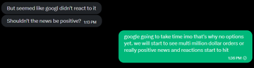 JPATaades's tweet photo. Position Update
 
Good question from a subscriber so I figure it is worth sharing with the team
 
$GOOGL
 still has a lot mixed emotions around the stock and big money aren't aggressively positioning yet so can be a slow grind until buying ramps up
 
This is why I had us enter https://t.co/MgK8O6XTJs