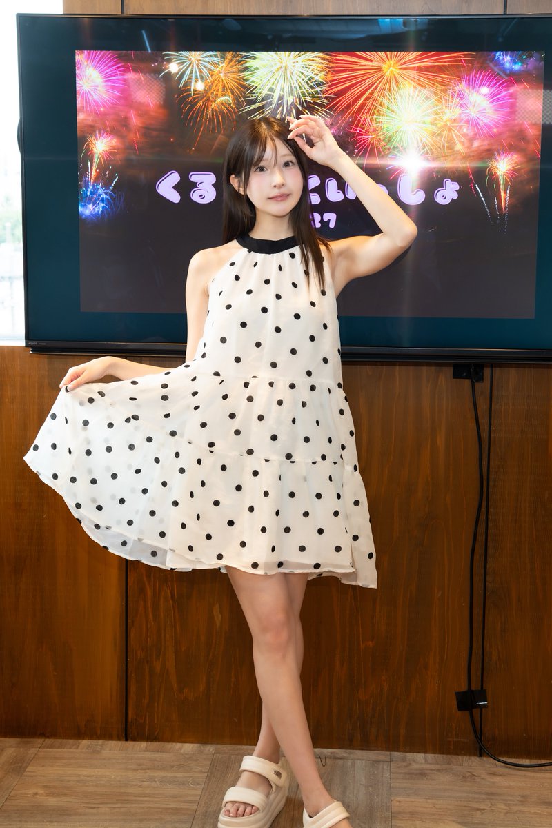 freesafty4278p1's tweet photo. 2026.08.23
くるるんといっしょvol.27
新大久保STUDIO AS&amp;SA

江口いちごてゃん(@ichigo_tyn ) 
※御本人掲載確認

ドットワンピ美しい😍 https://t.co/m6huNnu1bz
