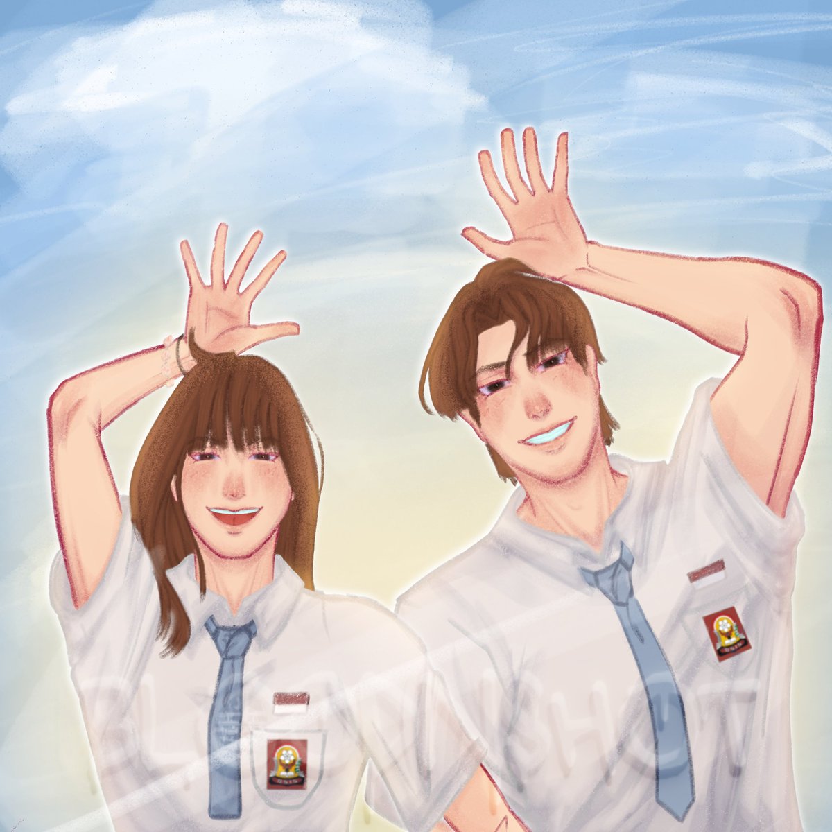 Mccyart_'s tweet photo. @artistmenfess Kebetulan banget belum lama ini gambar yg bg nya Awan biru gituu, barangkali minat nderr
https://t.co/Y0yv9aEDzf https://t.co/M0VnQ5uNU0