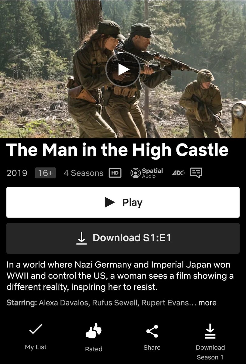 Jakeprt's tweet photo. ตอบแต่ Dark แต่แนะนำเรื่องอื่นบ้างที่ผมดูแล้ววางไม่ลง
Netflix: The East Palace บูรพาอาถรรพ์ ปราบผีในวังหลวง ฟีล Stranger Things ใครชอบ Kingdom ต้องดูเรื่องนี้

Netflix/Prime: The Man in The High Castle เกี่ยวกับถ้านาซี/จักรวรรดิญี่ปุ่นชนะสงครามโลกครั้งที่ 2 โลกจะเป็นอย่างไร

Disney+: Shogun สร้างจากนิยายของ James Clavel เค้าโครงจากประวัติศาสตร์ญี่ปุ่นช่วงปี ค.ศ.1600 ยุคสงครามกลางเมืองในสมัยเซนโงคุที่ศาสนาคริสต์นิกายโรมันคาทอลิกได้รับการเผยแผ่อย่างแพร่หลาย จะเล่าเกี่ยวกับต้นหนเรือชาวอังกฤษนับถือคริสต์เหมือนกันแต่นิกายโปรเตสแตนต์ที่ล่องเรือไปถึงญี่ปุ่นโดยไม่ตั้งใจและถูกจับตัวไป และจับผลัดจับผลูได้ไปเป็นที่ปรึกษาทางสงครามให้กับเจ้าเมืองเอโดะ ในภาวะสงครามกับโอซาก้า เรื่องนี้สนุกมาก เข้าใจวัฒนธรรมญี่ปุ่นสมัยก่อนขึ้นเยอะมาก ทั้งภาษาที่สวยงาม และวัฒนธรรมCultureshock มากมายที่ต้นหนชาวอังกฤษต้องมาเจอวัฒนธรรมต่างบ้านต่างเมือง และความขัดแย้งของศาสนาระหว่างนิกาย ใครชอบแนวประวัติศาสตร์ ชิงไหวพริบ ยุทธศาสตร์สงคราม แนะนำเรื่องนี้เลย เรื่องนี้เป็นซีรีส์ที่เขีบนบทและสร้างโดยฝรั่ง แต่พูดญี่ปุ่นทั้งเรื่อง ปน ๆ กับภาษาอังกฤษ สนุกมากกกก แนะนำเลย

Prime: FROM กำลังดูอยู่ยังไม่จบ แนวเมืองลึกลับที่เข้าแล้วออกไม่ได้ กลางวันผู้คนใช้ชีวิตปกติ แต่พอยามวิกาลห้ามออกมานอกบ้าน เพราะมีปีศาจในร่างคนออกมาล่าผู้คน สนุกเลย ตอนนี้ผมติดเรื่องนี้มาก