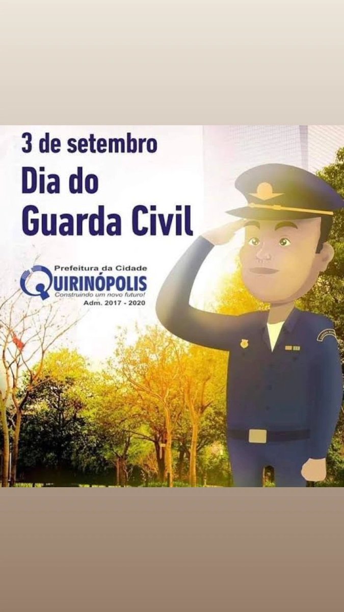 JaVanderlei's tweet photo. Hoje é o Dia do Guarda Civil. https://t.co/IF1kjW9ZRU