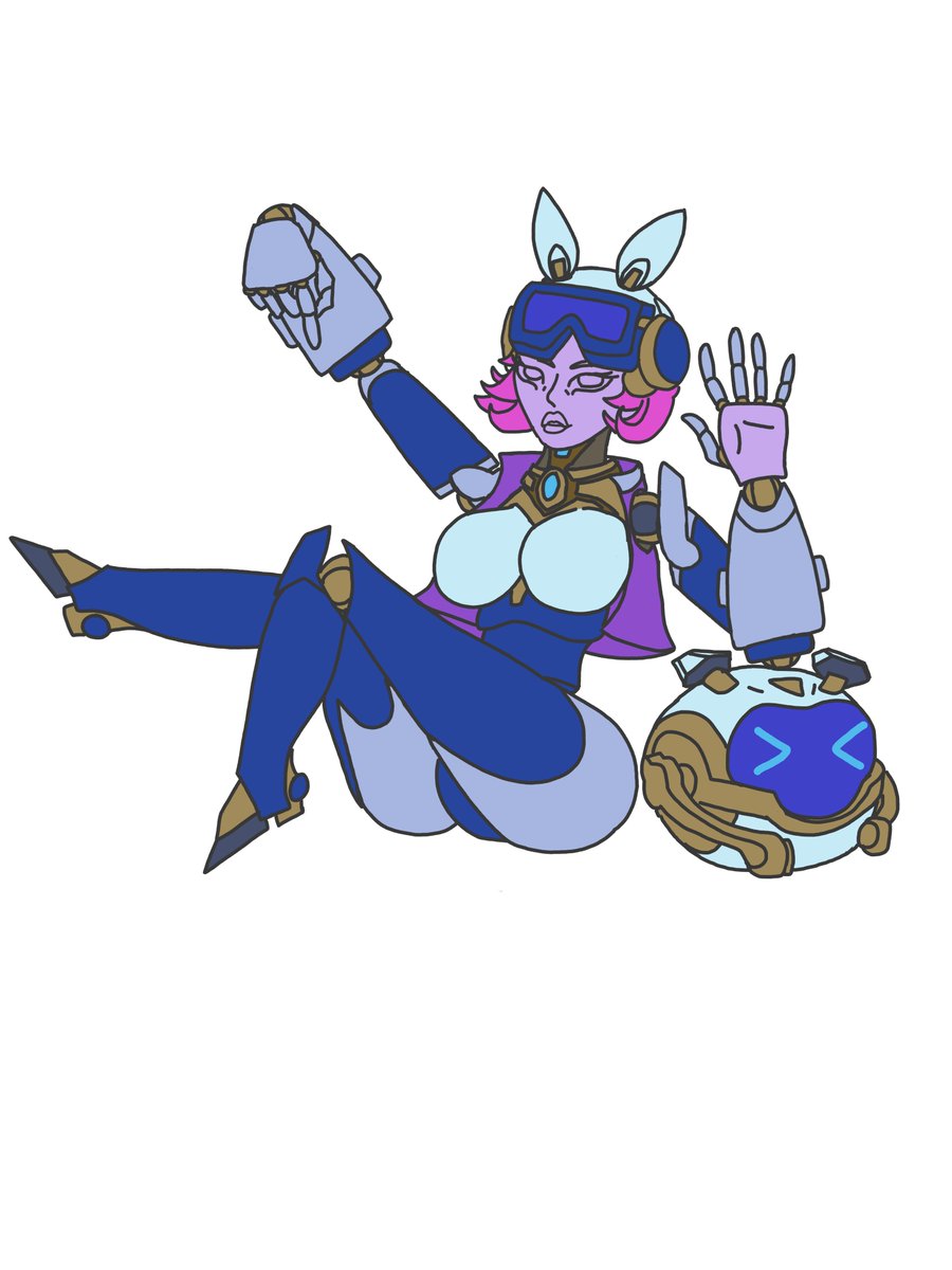JuicyBanano's tweet photo. Risen Legend Orianna WIP
As far as I know I'm the first one to make lewd art of this skin https://t.co/sG7KhYayOs