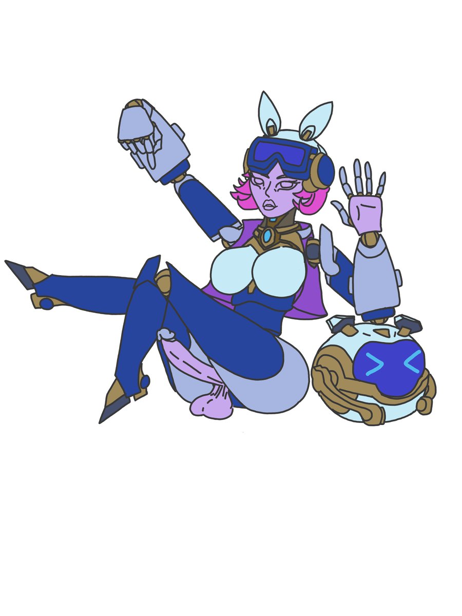 JuicyBanano's tweet photo. Risen Legend Orianna WIP
As far as I know I'm the first one to make lewd art of this skin https://t.co/sG7KhYayOs