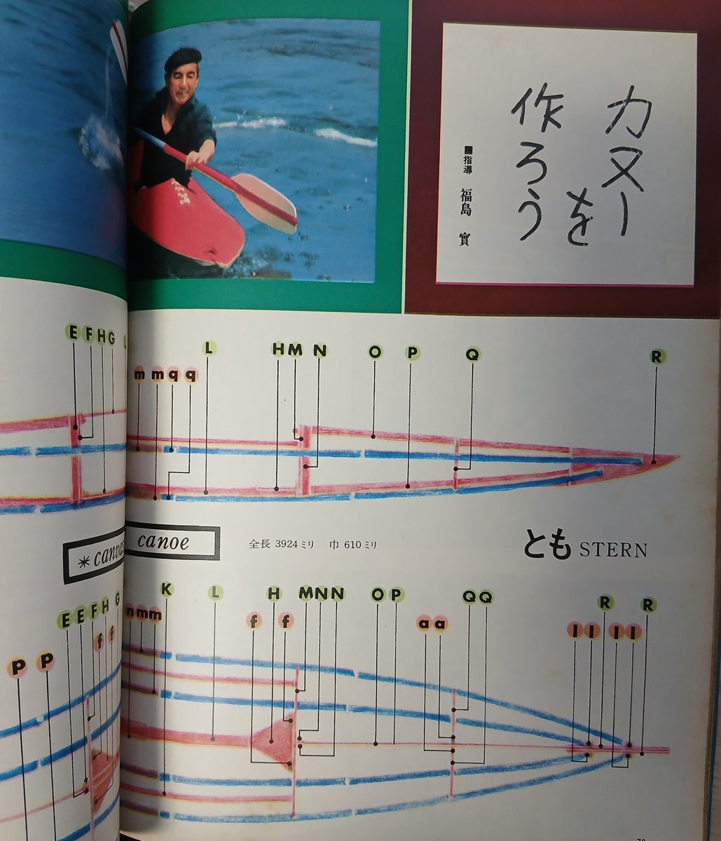 kosyosinra's tweet photo. 暮しの手帖伝説の記事、カヌーを作ろうだ！ https://t.co/YIwfxtvdrR