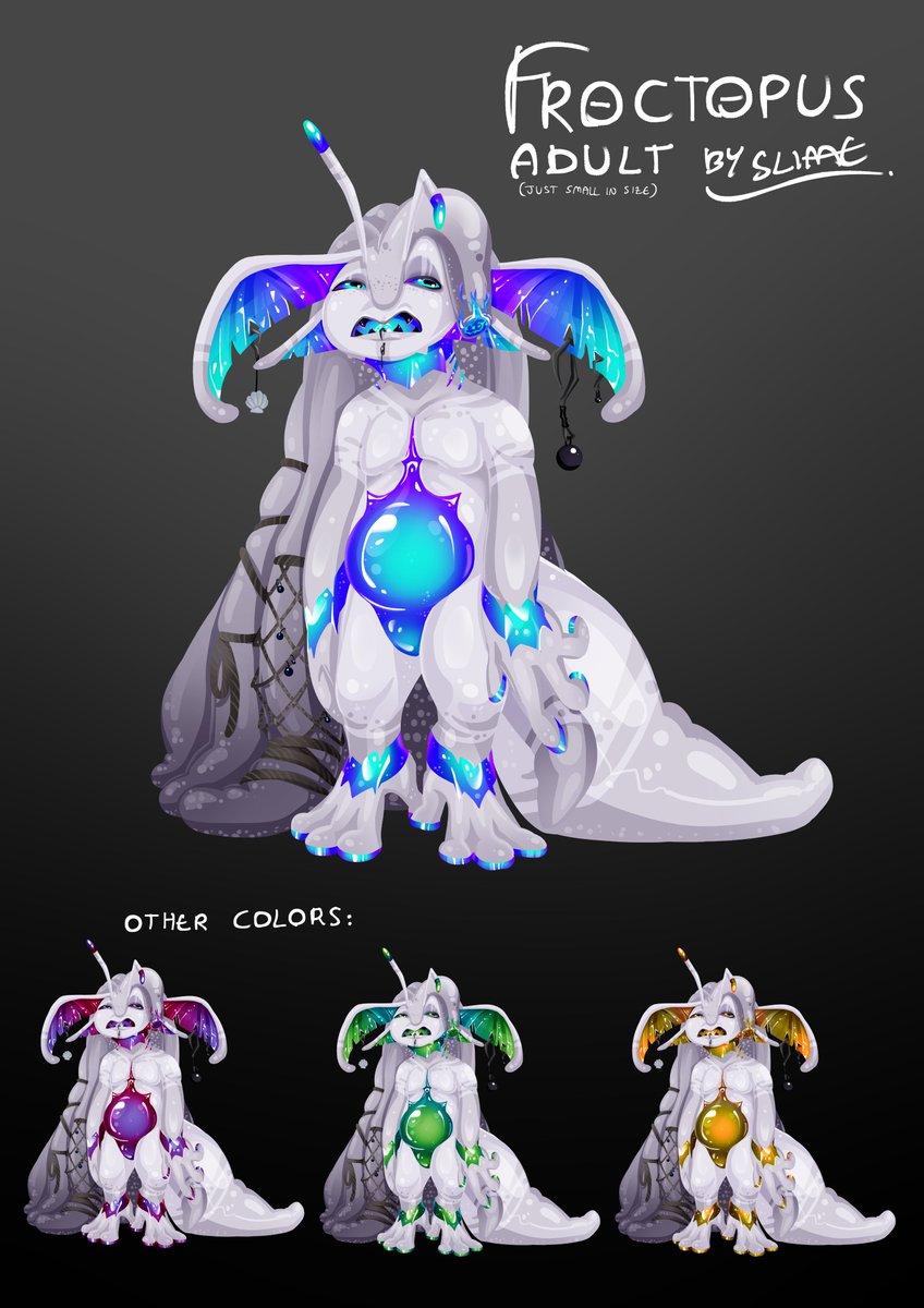 SlimeOctodragon's tweet photo. My last adopt, Froctopus homebrew species (like Triton !) I'm proud of his “attitude” and his “expression,” which directly reflect the beginnings of a jaded personality, unlike my other “neutral” references.
#characterdesignㅤ #dnd #triton #oc https://t.co/oTrP6YBJFE
