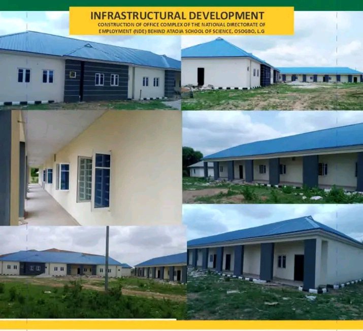 Adammarquess3's tweet photo. @BigQouz @Gbolahaaan @InsideOsogbo @osogboupdates Check these pictures, these are developmental projects from Hon. Bukoy. Don't forget it was in 9th assembly when subsidy was running in trillion. Do you want to compare these gigantic  projects with your pay master? I will supply you more, if needed okay? https://t.co/7236YK2TxQ