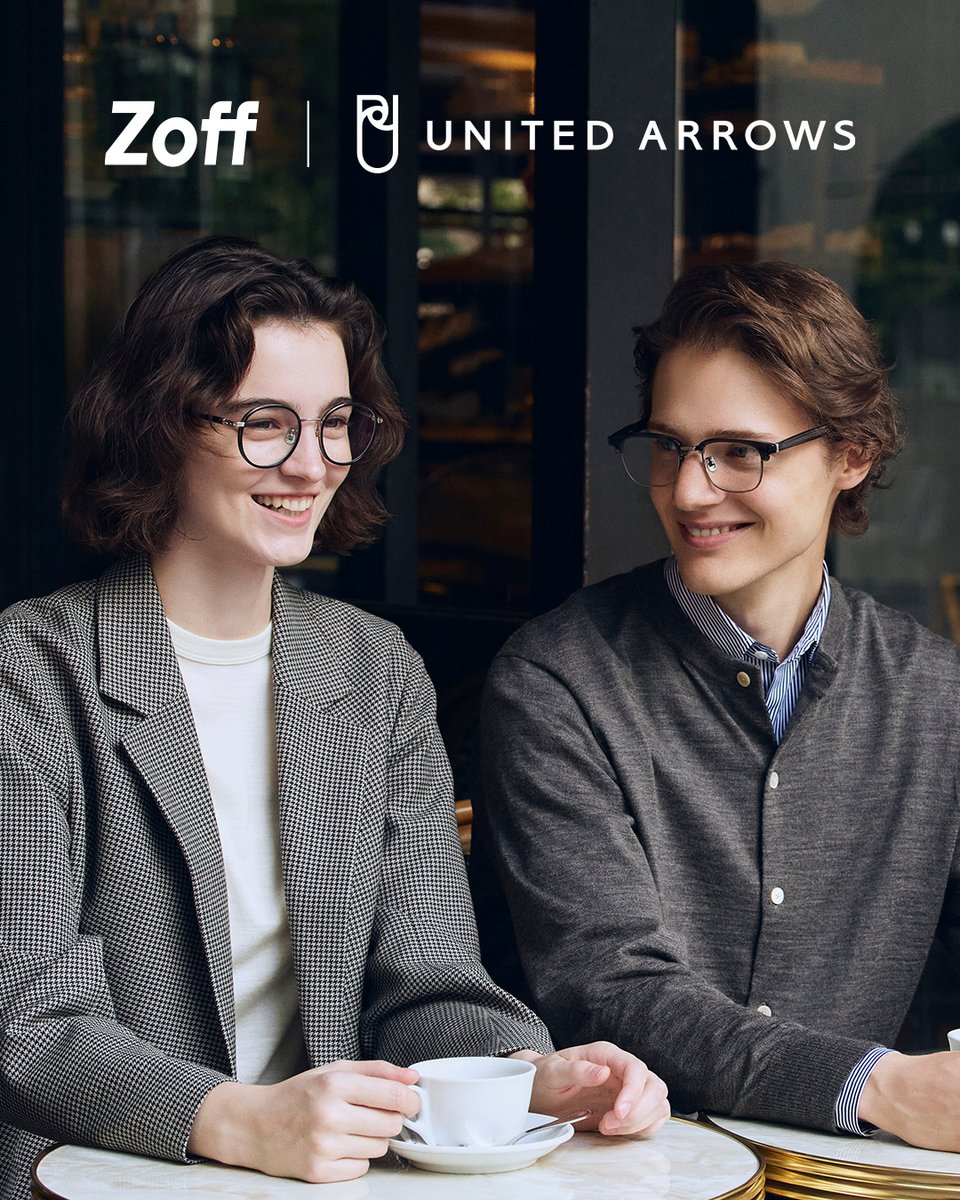 Zoff_INFO's tweet photo. 目元から、秋の装いをアップデート🍂

Zoff | UNITED ARROWSの新作メガネが登場します！
スタイルや気分に合わせて選べる、上質で軽やかなコレクションです✨

👇オンラインストアでは先行予約受付中
https://t.co/QkEpSVwm3U https://t.co/zJfjgxBgi5