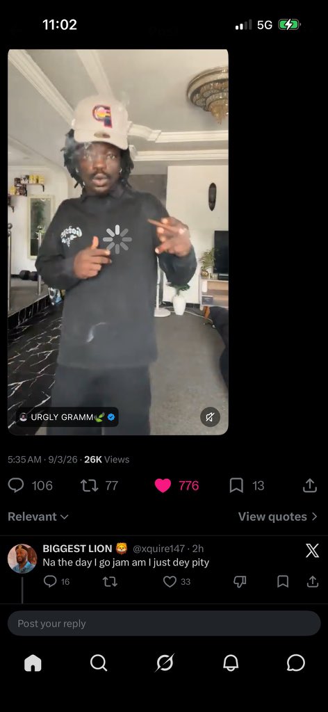 UrglyGramm's tweet photo. Lion ooo, ur plug dey inside ghetto close to my plug store, just play come make u leave capping of 2yrs+ abeg https://t.co/gd2TrbwHU5