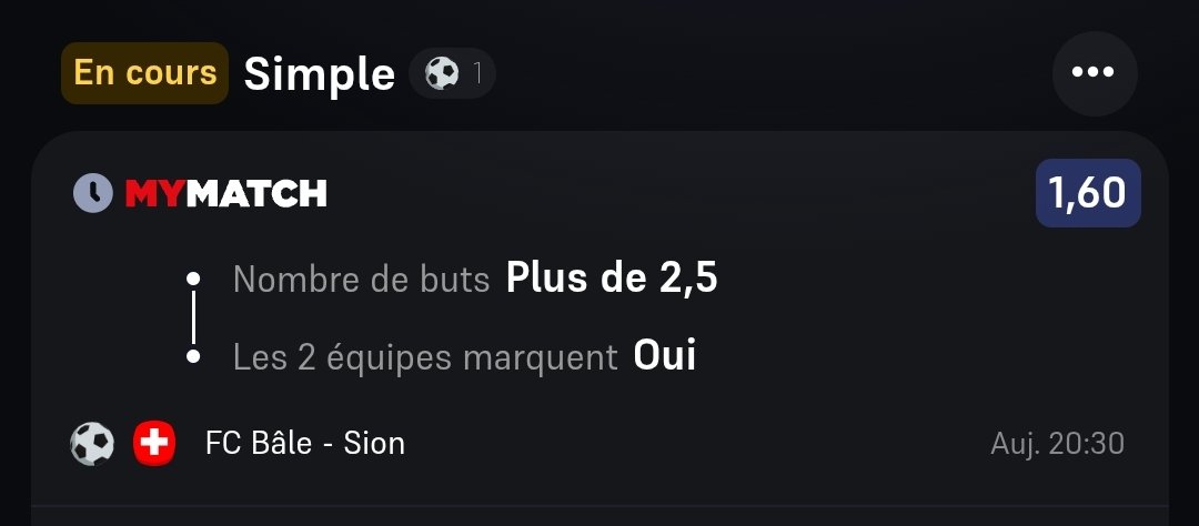 MattPronos_'s tweet photo. 3 bets 20h30 ❤️ si tu suis 👇

#TeamParieur https://t.co/JxPrYiR19Z