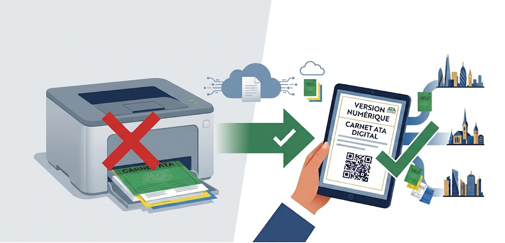 Monaco_Chamber's tweet photo. 🌐 Formalités internationales : fin des carnets ATA papier pour les destinations 100% numérisées :🇨🇭 Suisse, 🇬🇧 Royaume-Uni, 🇳🇴 Norvège et majorité des DROM-COM.
Plus d'infos : export@meb.mc / +377 97 98 68 68 https://t.co/scGBLKQstq