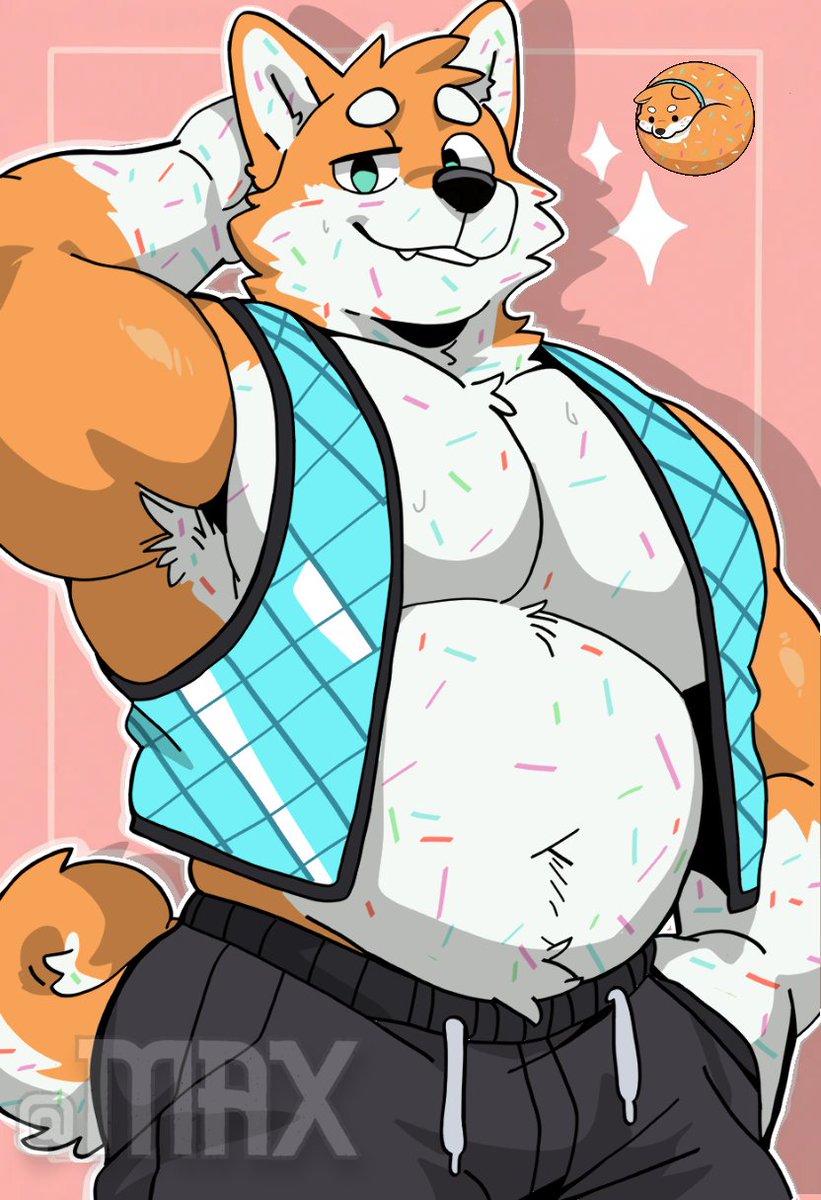 FrostyPawsMaxx's tweet photo. new oc toby a cookie dog!😋😋😋
#furryartㅤㅤㅤ #OCㅤㅤ https://t.co/c0oc0bqeee