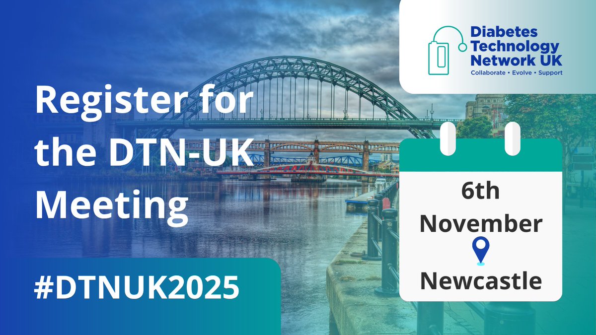 ABCDiab's tweet photo. From hands-on workshops to cutting-edge updates, @DTN_UK 2025 is the place to explore the future of diabetes technology.

Join us in Newcastle for this leading UK event for healthcare professionals interested in diabetes tech ▶️https://t.co/XMLEEKUBH0

#DTNUK2025 https://t.co/dRg83mXEef