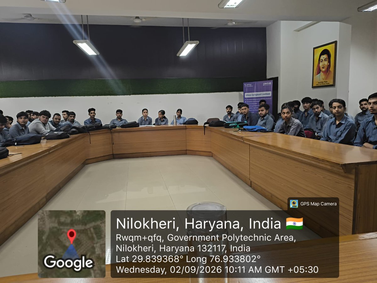 msmetcrohtak's tweet photo. उद्यमिता जागरूकता व्याख्यान | Entrepreneurship Lecture
“आत्मनिर्भर भारत की ओर एक कदम — उद्यमि��ा से सशक्त युवा”
Shri Ashwani Kant, DGM, MSME Technology Centre, Rohtak एवं Shri Naresh Kr. Jain द्वारा Government Polytechnic, Nilokheri में Entrepreneurship विषय पर एक प्रेरणादायक https://t.co/x6aMFVCJ6f