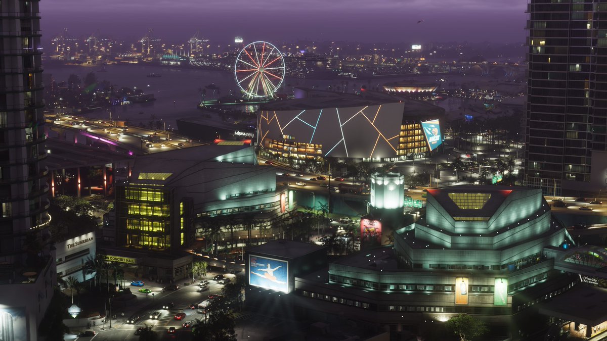 MViceVI's tweet photo. I wonder how long it will take us to explore all of Vice City, to the point where nothing new we see surprises us anymore.

The city is huge, filled with NPCs and buildings we can enter. https://t.co/x7AObM5Mvs