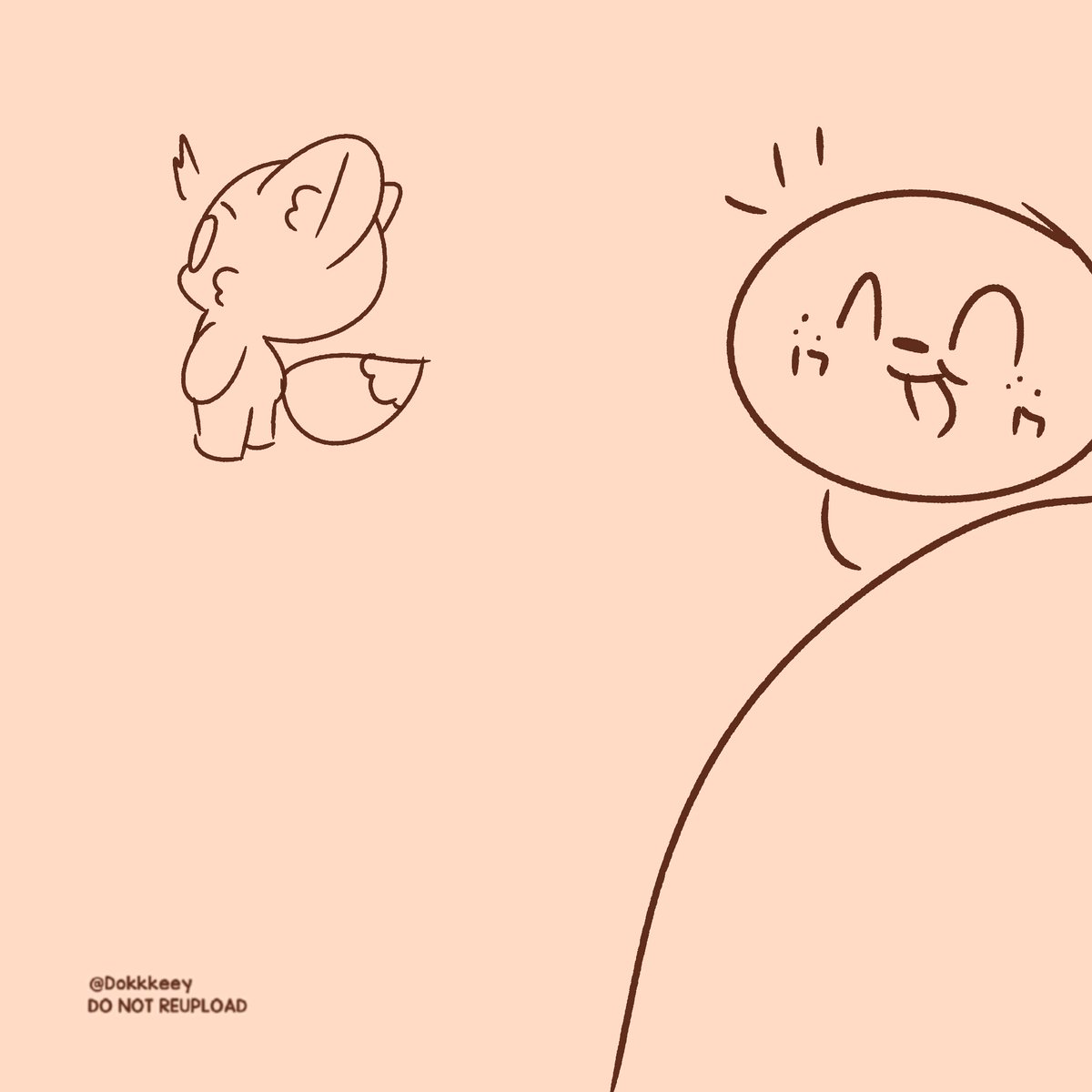 Dokkkeey's tweet photo. Kimja’s New Hair Cut🥔🦊

(Just a random scenario i thought about) https://t.co/jk6St3W4wA