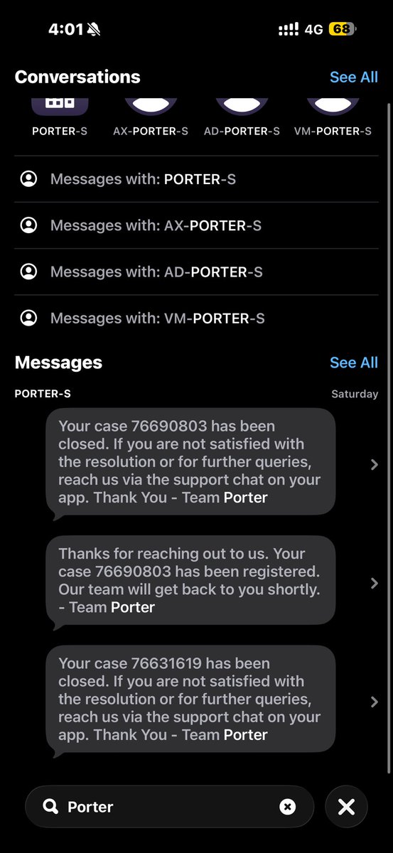RahilTauseef's tweet photo. @porterit_ Still not received, and it won’t be in anything private! It should be public regarding how bad and untrustworthy porter is. https://t.co/r6grEQytXD