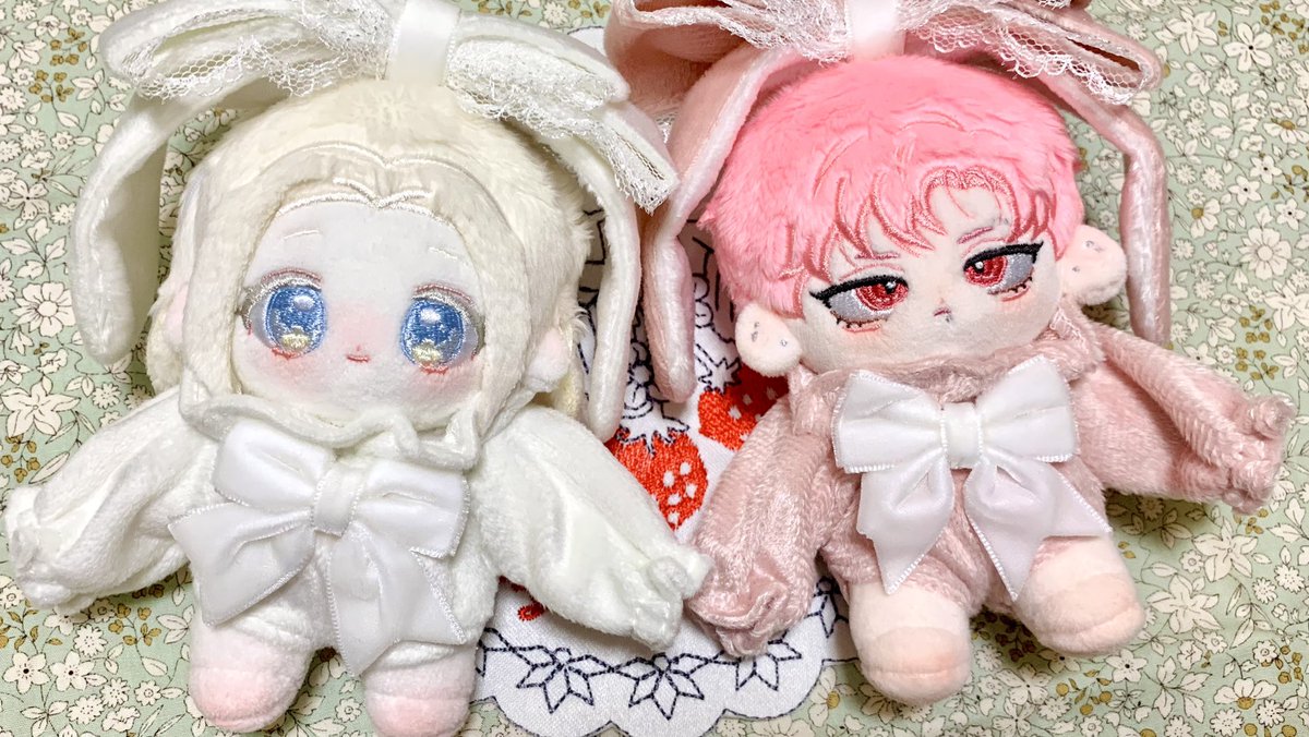 Mrrrank's tweet photo. 漫猫猫玩偶娃厂定制(@ManMao_Dolls )さんに
私生ぬい作ってもらいました～🌸
久しぶりに注文しました。
対応も親切でレスポンスも早くなっていて良かったです՞˶･֊･˶՞💖
質問もとても親切に応えてくれました。
納期も守ってくれます。
実物が本当に可愛いです💗
大好きな🏭さんです。 https://t.co/qeXqfkeFbX
