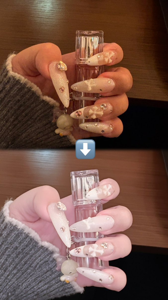 milshopmsr's tweet photo. ホビ垢ネイルフォトの加工方法🎀♡♡

Meituの無料機能だけでここまで
加工できるよᐡ= ω =ᐡ⤴️

・トーン→色白
・フラッシュ機能
・フィルター→ホワイト https://t.co/kZ0En6KGLc