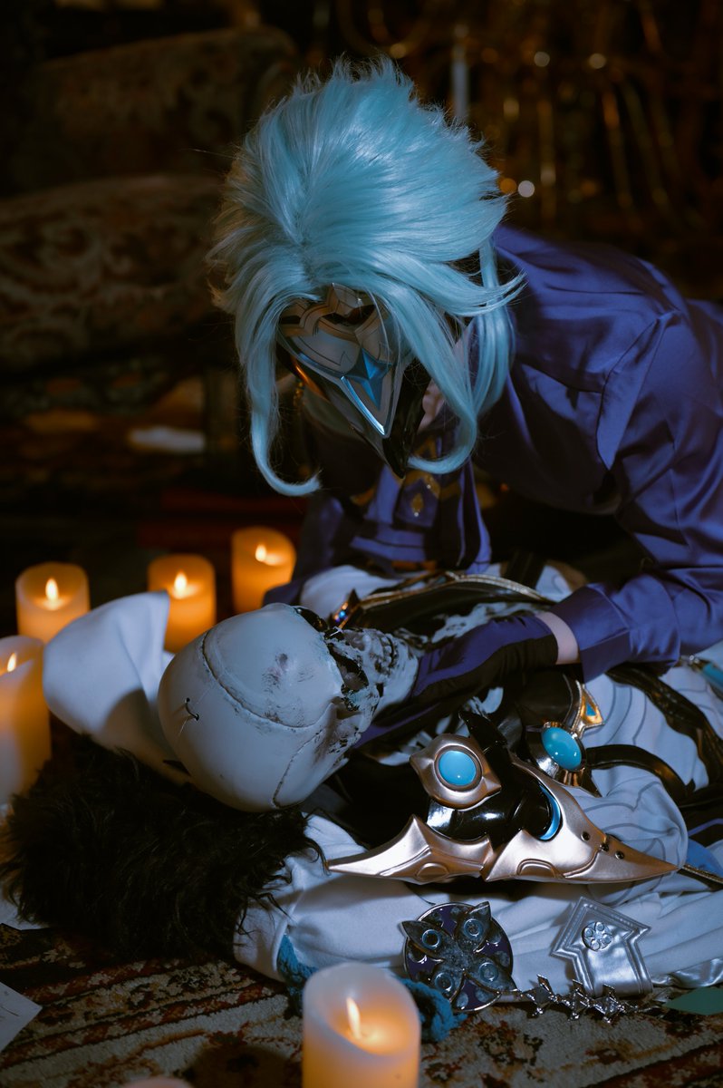 keipegmon_pg's tweet photo. Cosplay : 🧪

お前も私

… 
photo : 白砂利さん
原神 博士 / #dottore https://t.co/o1PeXGlfjY