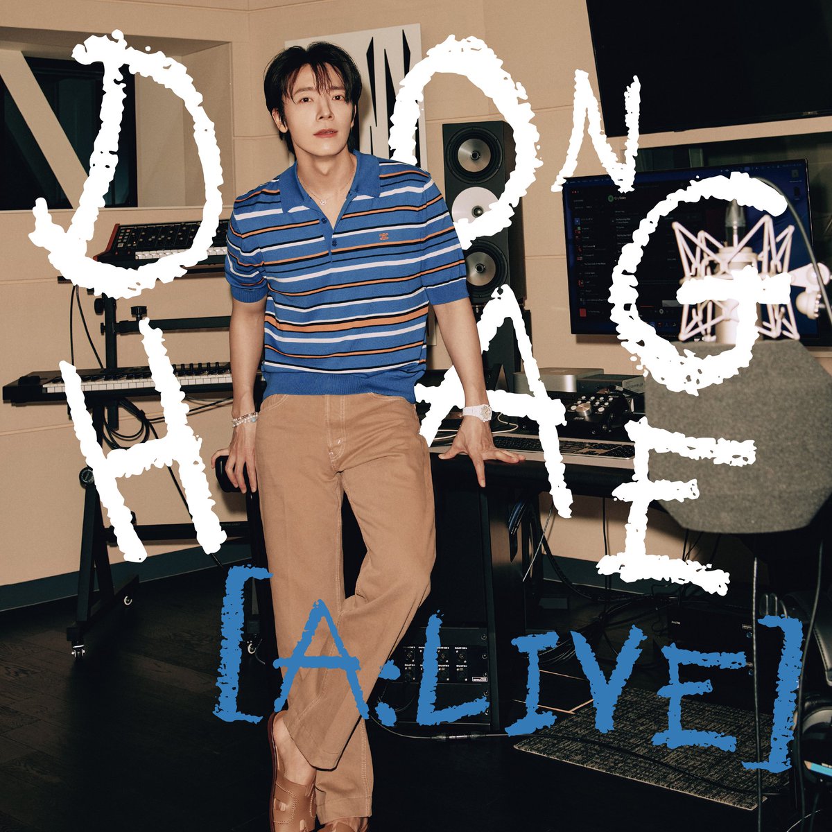 OneilyMusic's tweet photo. SUPER JUNIOR-D&amp;E DONGHAE releases digital single album ‘A:LIVE.’ https://t.co/CiI97oqQG2