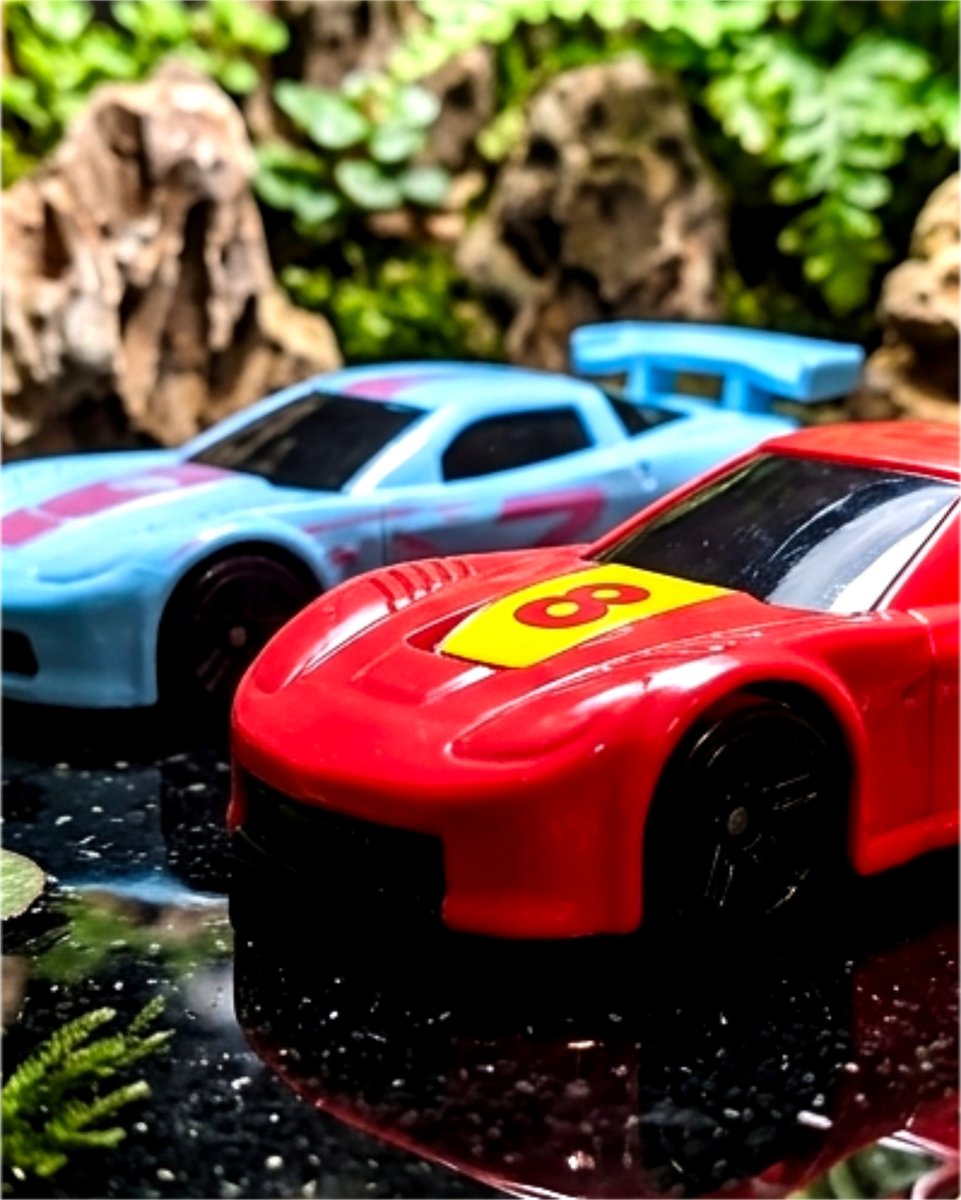 asirilanka88's tweet photo. Mini Racers in the Wild! 🏎️🌲  Taking the race off-road! Who says toy cars just belong on the floor? Today, these mini speedsters are tearing it up through a tiny, https://t.co/JMW52wsQwF