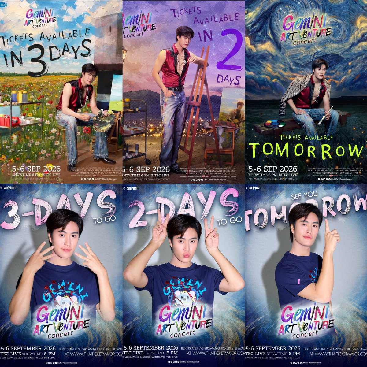 siskedd's tweet photo. การรอคอยกำลังจะสิ้นสุดแล้ว ตื่นเต้นนน🌻✨

#GeminiConcert
 @gemini_ti  ♊︎ ‧₊˚ #Gemini_NT #เจมีไนน์ https://t.co/EI9AB3nQ3U