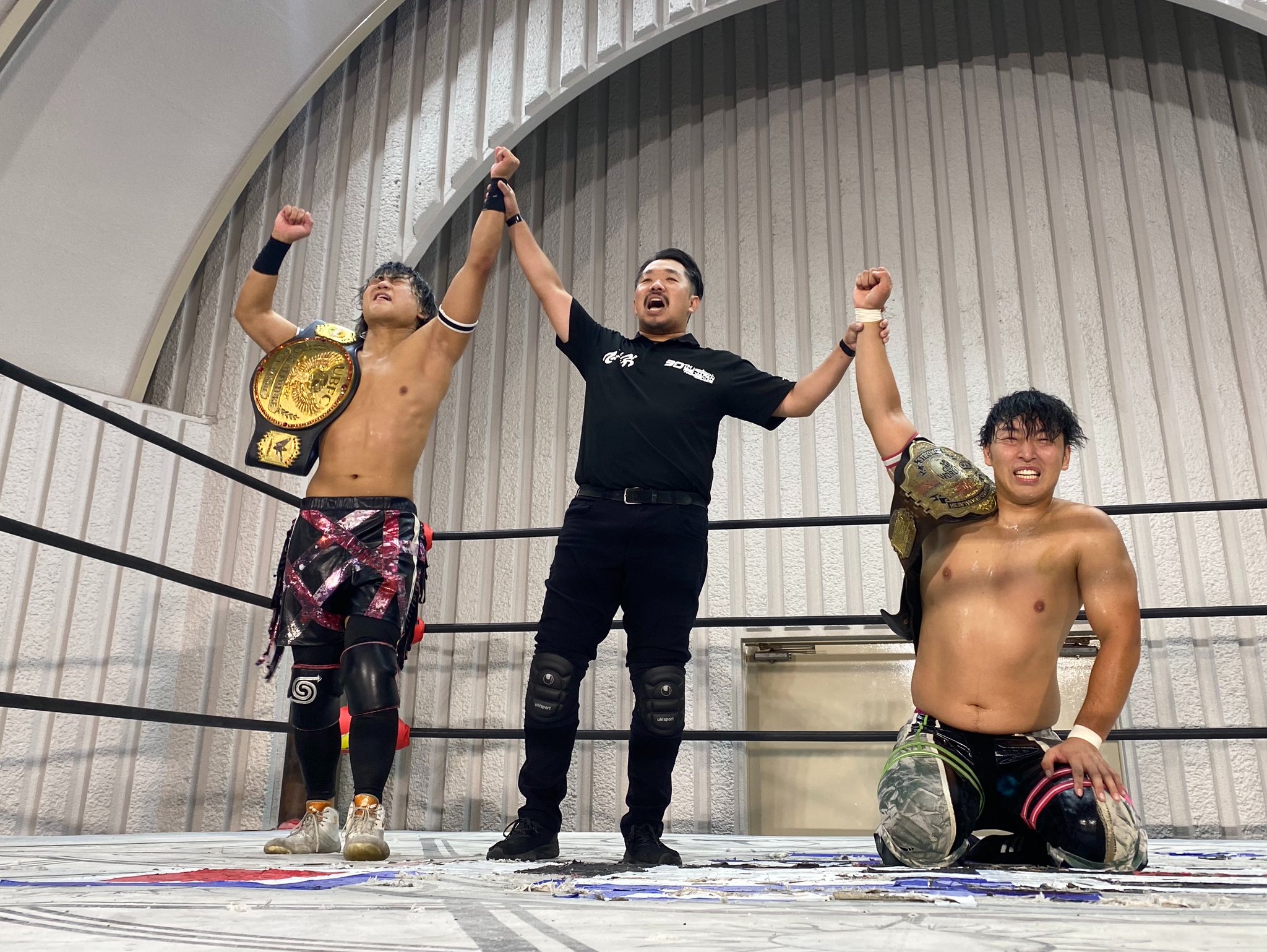 新品　バラモン兄弟　なりきりバラモンシュウ＆ハンドタオル2枚　bjw 大日本プロレス BJW Official в X: „＼📣9.3 #大日上野 試合結果速報