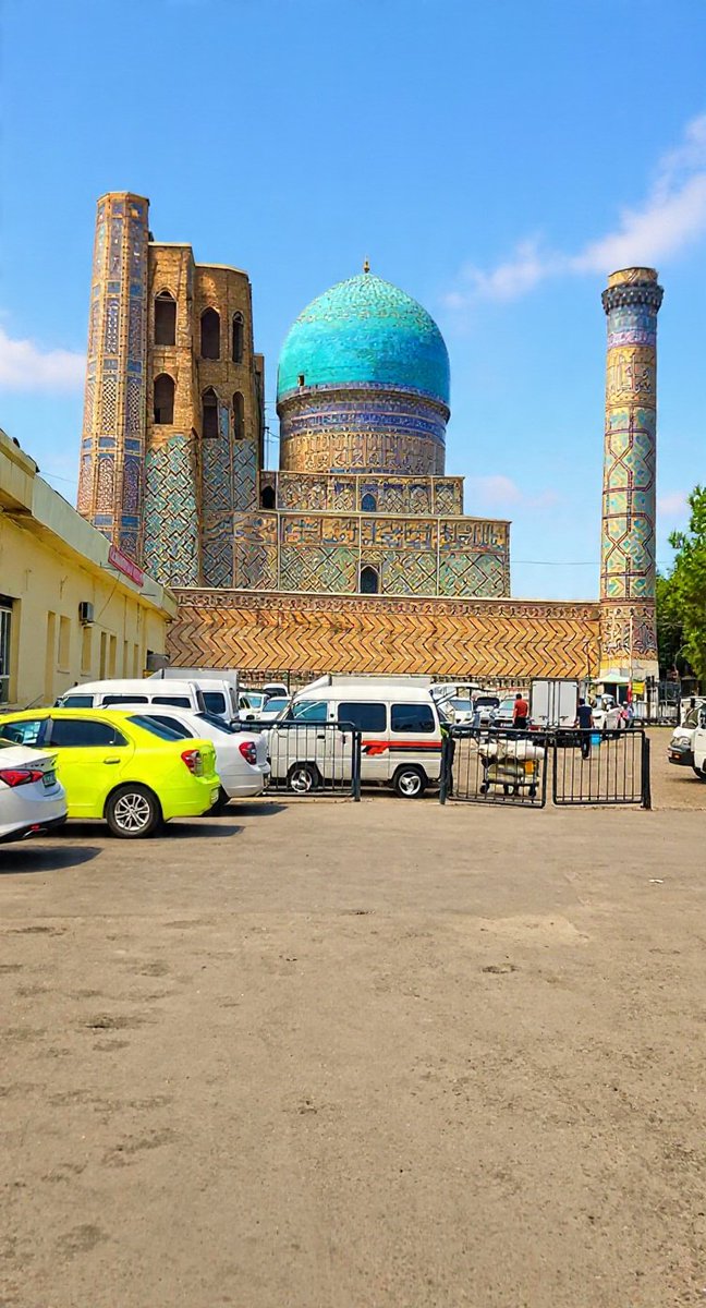 JVLazarus's tweet photo. "They paved paradise and put up a parking lot"
#Samarkand https://t.co/5P3AJEjksp