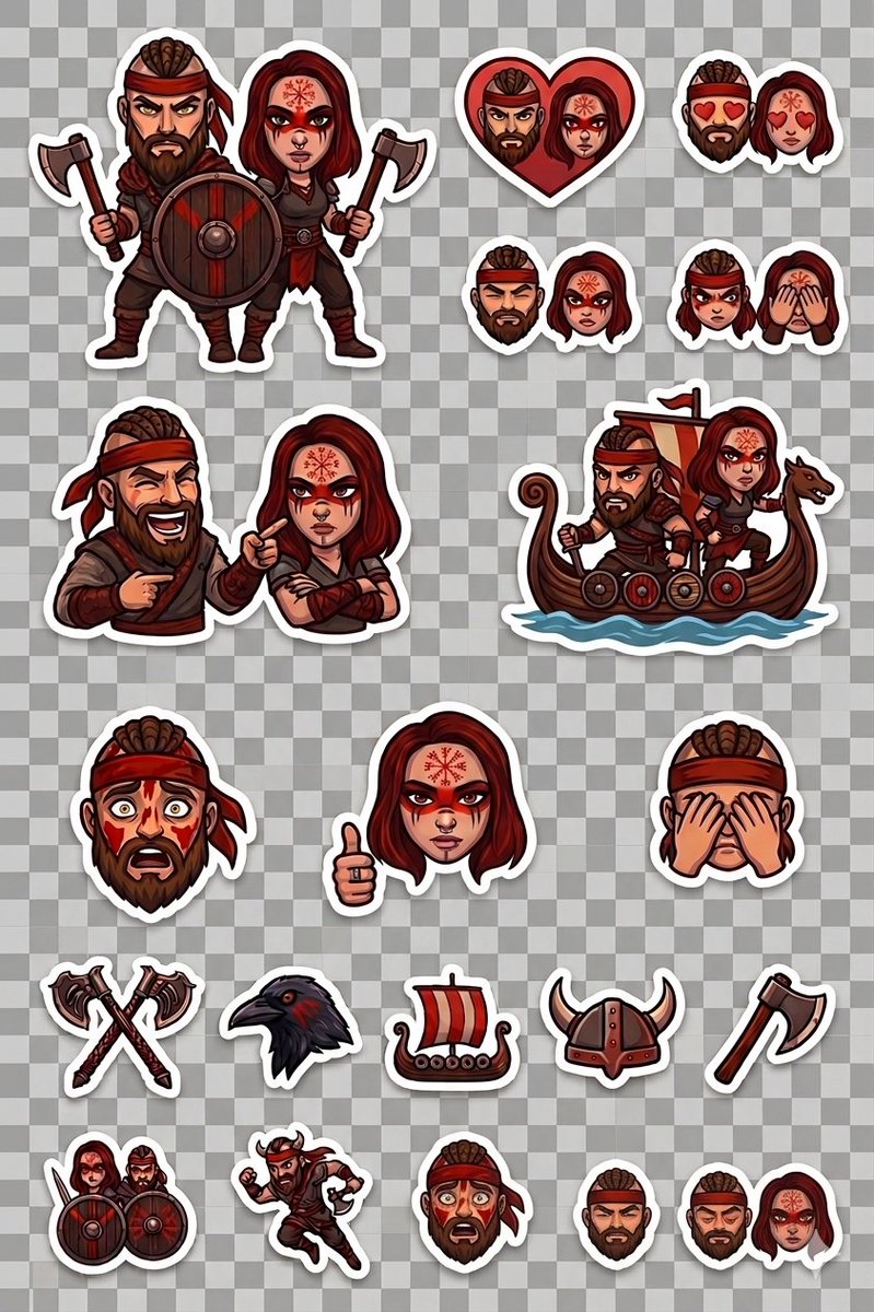 laminionvikinga's tweet photo. Se hacen #stickers personalizados para tu canal #twitch #youtube #kick o incluso #whatsapp #precios #economicos también carteles para tus #stream #sorteos ... lo que necesites #preguntasincompromiso @rambodehacendao ya tiene los suyos
#vikings https://t.co/aUtASOqZH0