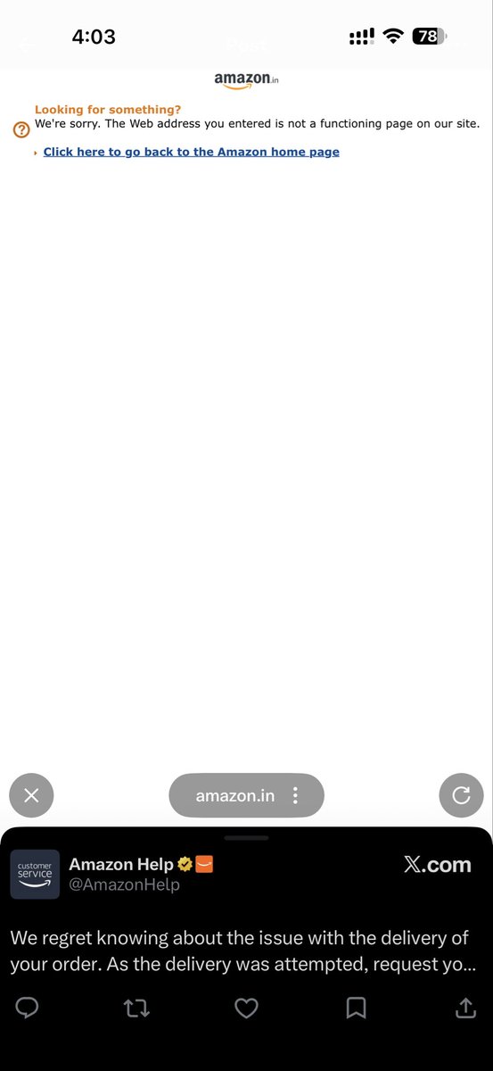 sivajithcp's tweet photo. Your link isn't working,  there is no point in chating with them anyway. They will ask me to wait for 24 hrs resolve the issue when my issue is delayed delivery 😂. Yesterday they asked me to wait 24 hrs and nothing happened so just leave it and admit u don't care https://t.co/aAolMg219Y