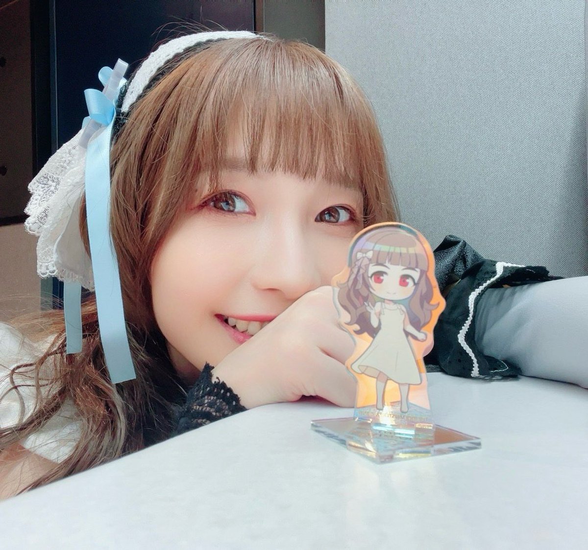 ErikoMatsui's tweet photo. 11周年おめでとうございます🎉🎉👏

いつも神谷奈緒と走ってくれるプロデューサーさんに感謝🙏✨️🌈

乙女座の星座が描かれたお衣装〜(裾を拡げれば良かった〜😂) https://t.co/xhBkmUlgb7
