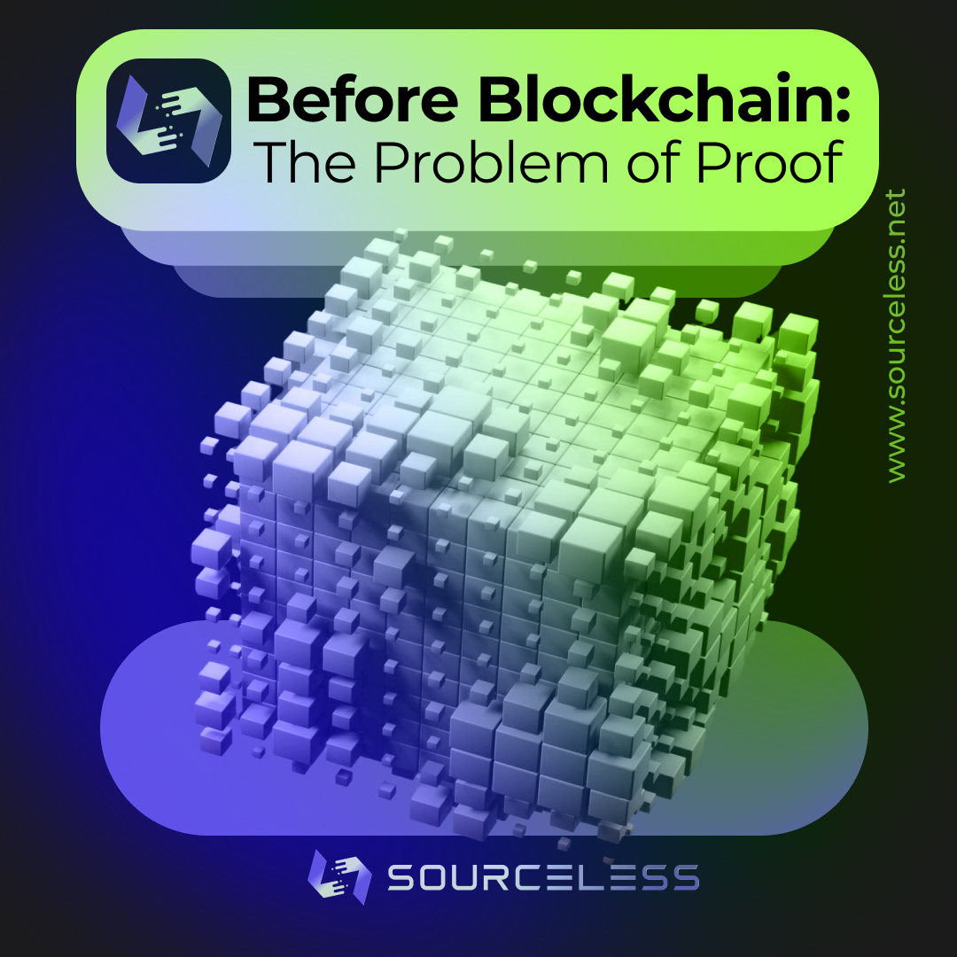 SourcelessB's tweet photo. AI can generate or alter content in seconds. How do we verify origin, ownership, and changes?
C2PA uses cryptographic signatures. Blockchain adds a shared record no single party controls. STR.Domain records ownership on-chain across SourceLess.
#SourceLess #Blockchain #AI https://t.co/h1oXtp4FzT