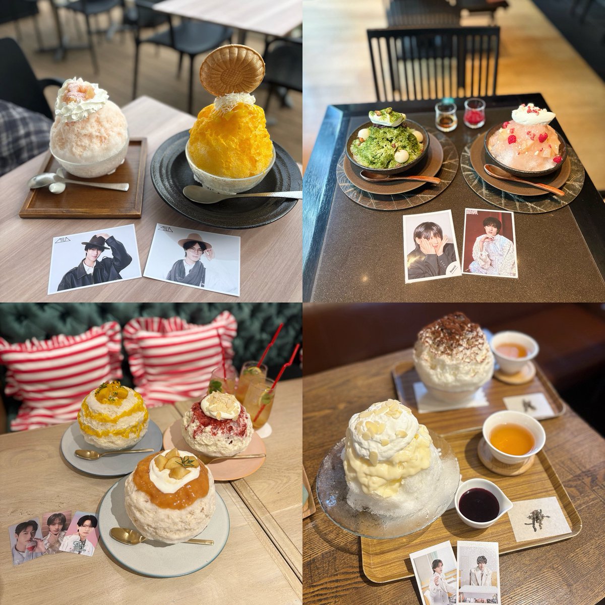 iluv10nya's tweet photo. 2026夏かき氷まとめ🐻‍❄️🍧✩ 
今年いーっぱいたべられた(♡ω♡) https://t.co/1fO99FLfKU