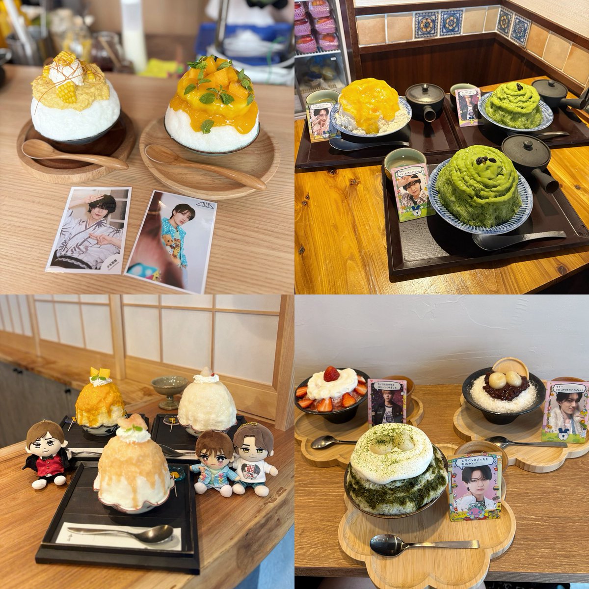 iluv10nya's tweet photo. 2026夏かき氷まとめ🐻‍❄️🍧✩ 
今年いーっぱいたべられた(♡ω♡) https://t.co/1fO99FLfKU