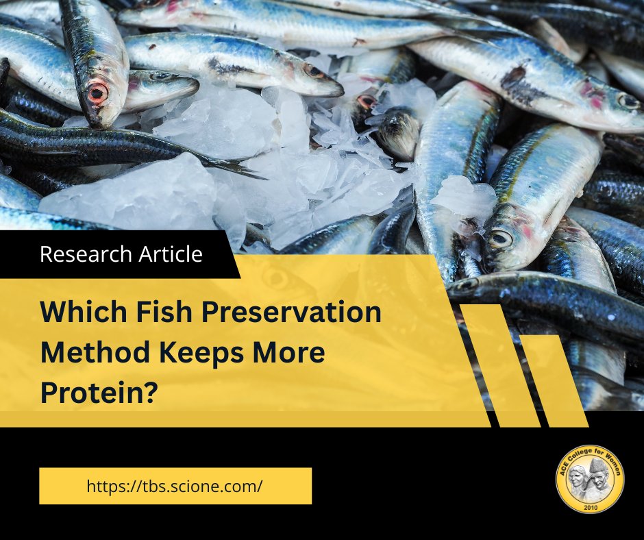 theacecollege's tweet photo. 🐟 New research shows oven drying preserves more protein than smoking, while higher brine concentrations improve the nutritional quality and shelf life of African catfish.  
📖 https://t.co/Ocj2UiDwHR 

#FishPreservation #Catfish #Nutrition #FoodScience #TBS https://t.co/UNyFeFWfdh
