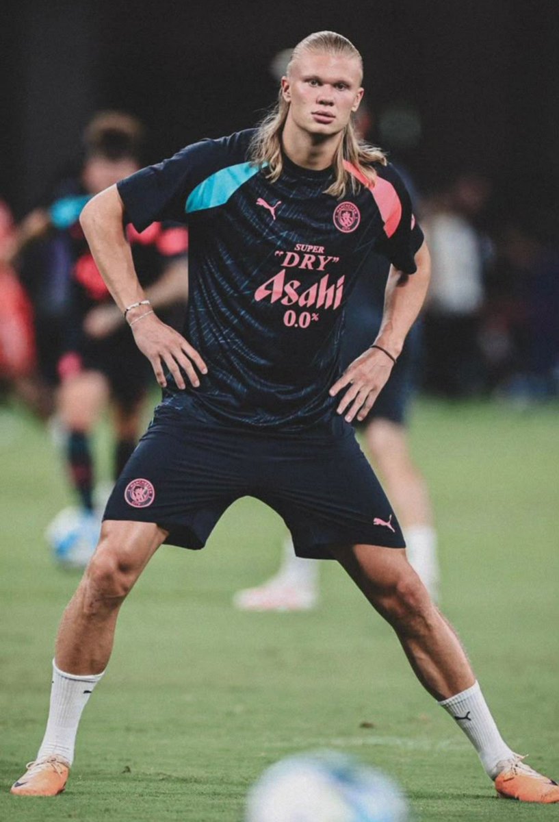sheslivsangel's tweet photo. it's such a shame we didn't see more of this hairstyle from erling, he looks so beautiful, i mourn it everyday https://t.co/VrTHZQhcke