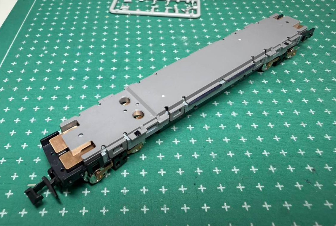 cp_pps_akiba's tweet photo. ＃鉄コレ
動力ユニットは車体と干渉する部分をトリミングすることで使用可能です。 https://t.co/IUzqgPfA4Z