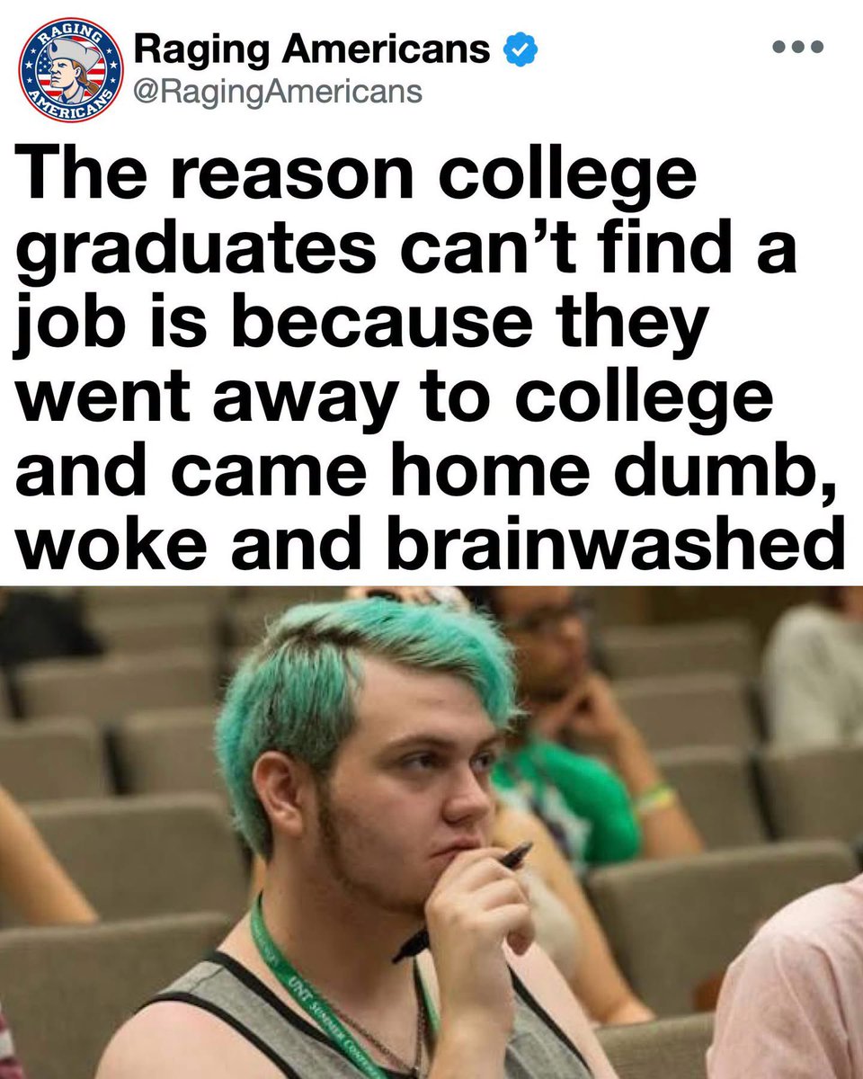 1Nicdar's tweet photo. A degree in 'activism' holds no real world value. https://t.co/lOeQtGgl4s