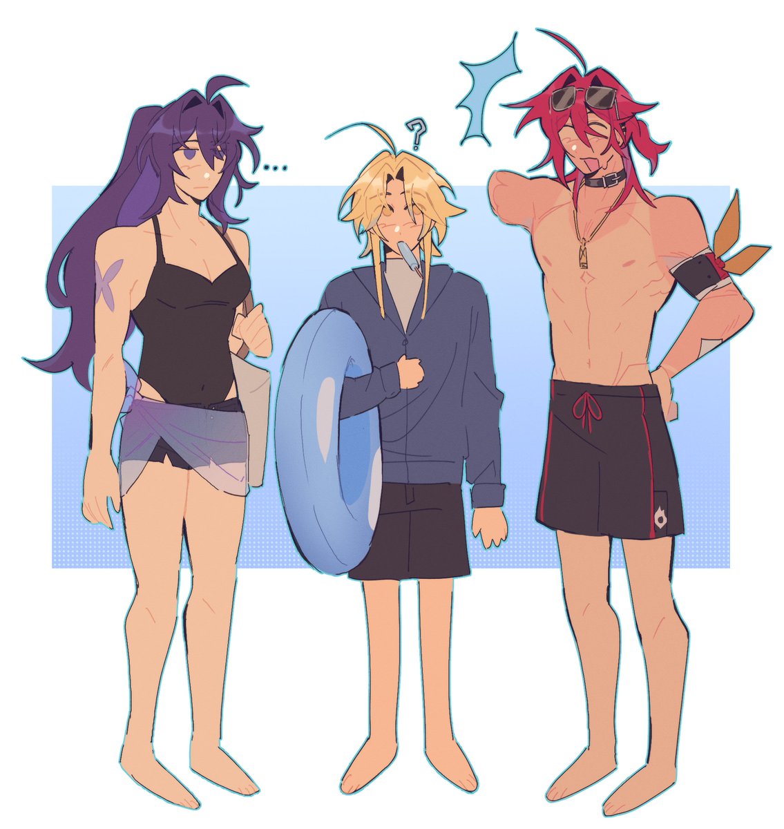 lukastrongarm's tweet photo. my seele yanqing luka siblings agenda https://t.co/UhvAZ1stVW