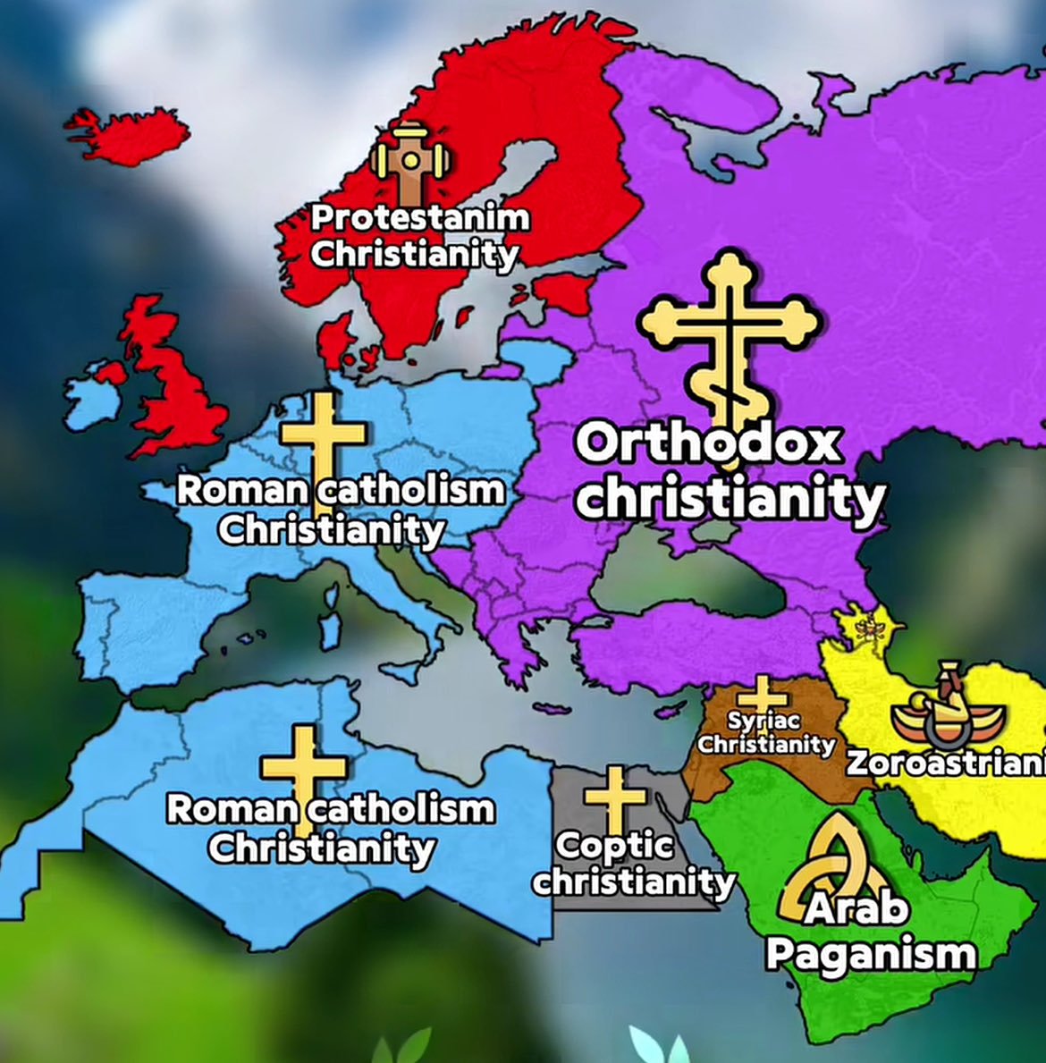 MattKerr830511's tweet photo. The world if Islam never existed. https://t.co/x4Rymnx7LC