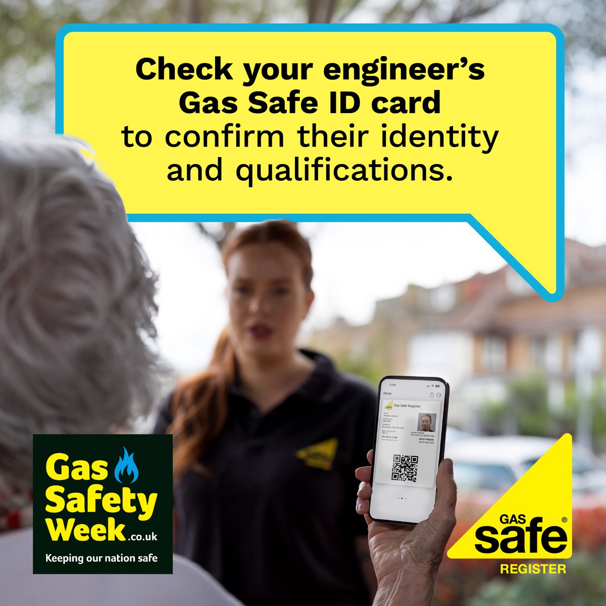 bhamts's tweet photo. Gas Safe registered engineers carry an ID card. This could be a physical card or a digital card. If an engineer does not show you their Gas Safe ID card when they arrive at your property, don’t be afraid to ask to see it.
Find out more at https://t.co/f4iiXTGRwC #GSW26 #BrumTS https://t.co/kHFU8a9Ngz