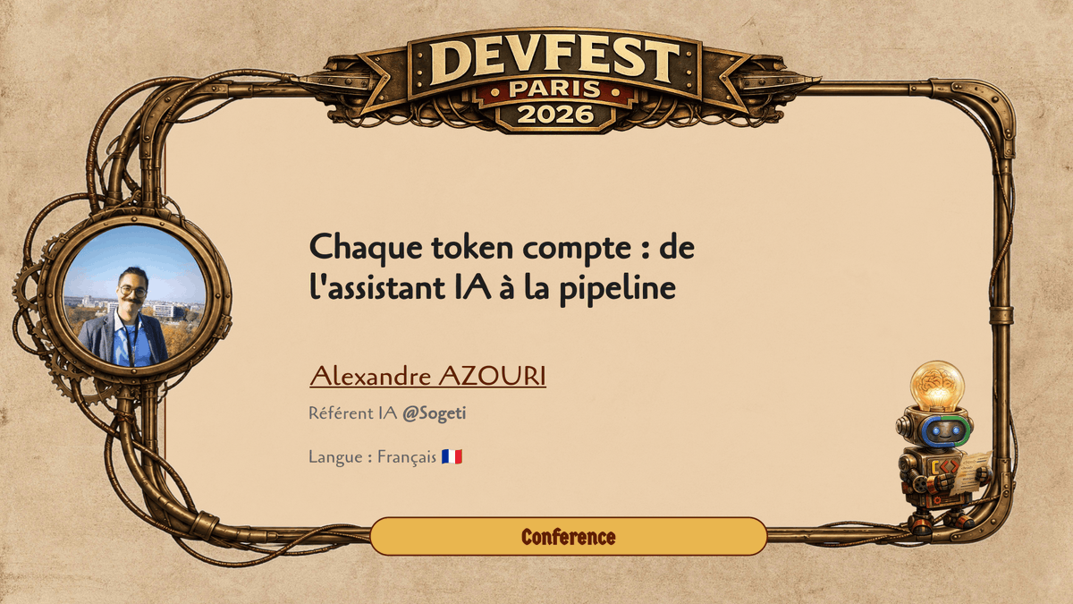 devfestparis's tweet photo. 💸 L'IA, c'est simple à utiliser… jusqu'à la facture. Alexandre Azouri déroule les leviers pour maîtriser sa consommation de tokens : chunking, caching, batching, choix de modèles.
📅 27 nov – DevFest Paris
🗣️ Langue : 🇫🇷
🎟️ https://t.co/AFeCHxlDJt
📅 https://t.co/QHKCdvdMRR https://t.co/1njlG0W0XK