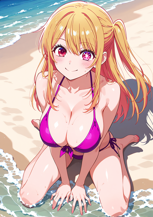 StudioSR69's tweet photo. 推しの子\ルビー
水着 ver. 
#aiイラストㅤㅤㅤㅤ https://t.co/TbuEJpTlNH