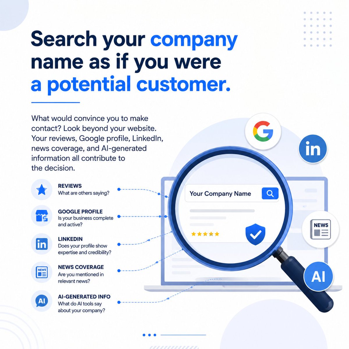 MetaSense's tweet photo. 🔍 Your branded search results are part of your sales process. 🤝 Prospects often research a business after discovering it through an ad, referral, or social post. 📈

📞 Call: 866-875-META (6382)
📅 Appointment: https://t.co/BYqcD9SDO7
#BrandReputation #DigitalPresence https://t.co/bU3Irc5upd