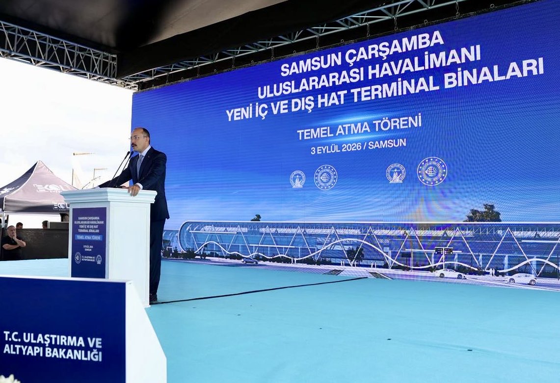mehmedmus's tweet photo. Ulaştırma ve Altyapı Bakanımız Abdulkadir Uraloğlu ile Samsun Çarşamba Uluslararası Havalimanımızın yeni iç ve dış hat terminal binalarının temel atma törenine katıldık.

Samsun’umuza yakışan ve değer katacak bu önemli yatırımla şehrimizin ulaşımında yeni bir dönemi başlatıyoruz. https://t.co/WDt6bPlezJ