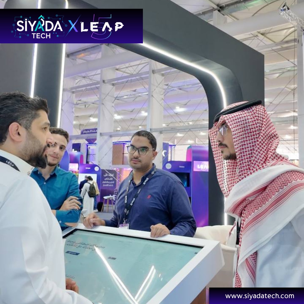 SiyadaTech's tweet photo. That's four days at LEAP 2026 in Riyadh done 🇸🇦

Thank you to everyone we met on the floor. The takeaway: the market has moved past "should we adopt AI" to "how do we get it into production."

Show's over. The building isn't 👇

🔗 https://t.co/0WpCYIcwCy

#LEAP26 #SiyadaTech https://t.co/BB66Ka1SNw