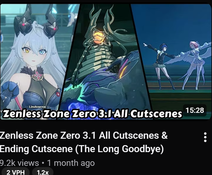SolvZe37466's tweet photo. Genshin and ZZZ having 15+ minutes worth of cutscenes in their recent patches while the recent HSR patch can’t even break 5 minutes 😭😭😭 https://t.co/3ZBjvJjLbr