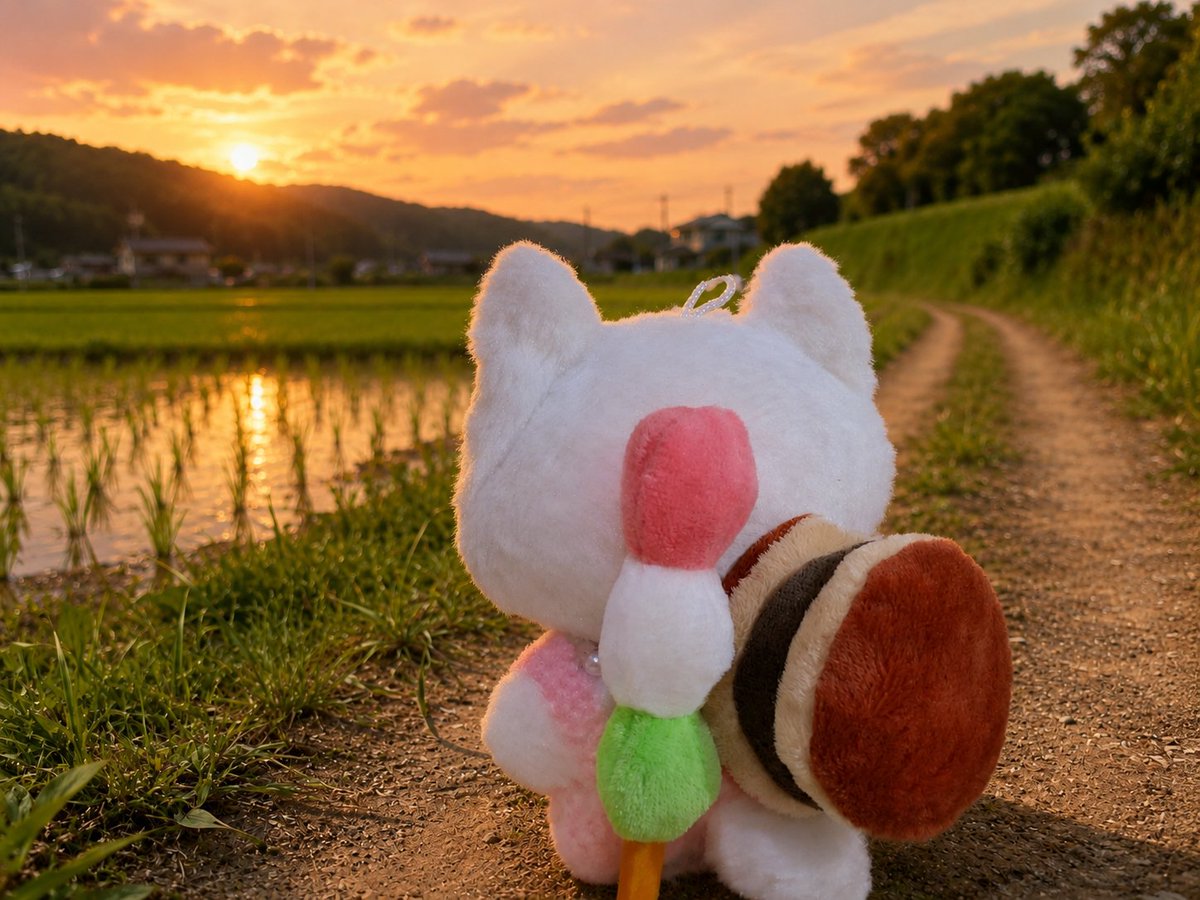 aym__nyan's tweet photo. アニメ名作劇場 『 お茶をもとめて三千里 』

主人公 : ちみきたさん

日曜日の朝9:00～ 絶賛放送中📺

#うちのちみけも #ちみけものいる暮らし 🦊 https://t.co/h6M40DSKl0